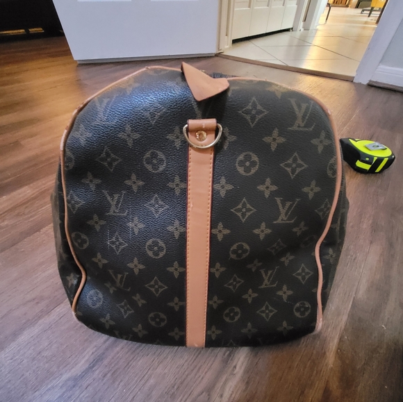 SOLD Louis Vuitton Monogram Keepall Bandouliere 60 Duffel Carry-on - Picture 11 of 12